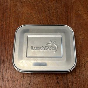 LunchBots Stainless Steel Bento Snack Box